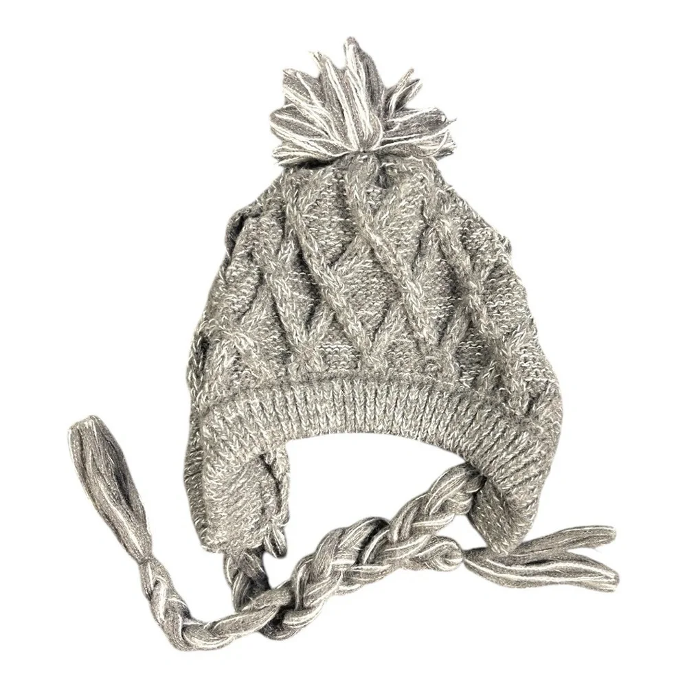 Adorable Knit Dog Hat with Pom-Pom